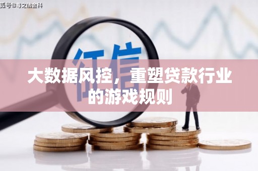 景德镇大数据风控，重塑贷款行业的游戏规则