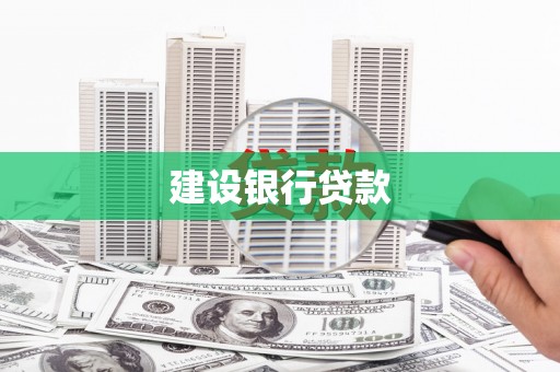 景德镇建设银行贷款