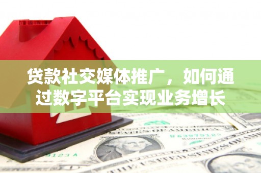 景德镇贷款社交媒体推广，如何通过数字平台实现业务增长