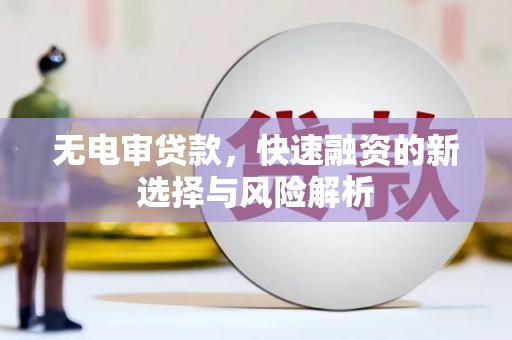 景德镇无电审贷款，快速融资的新选择与风险解析