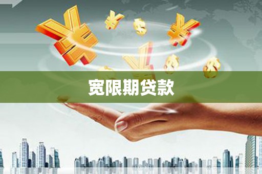 景德镇宽限期贷款