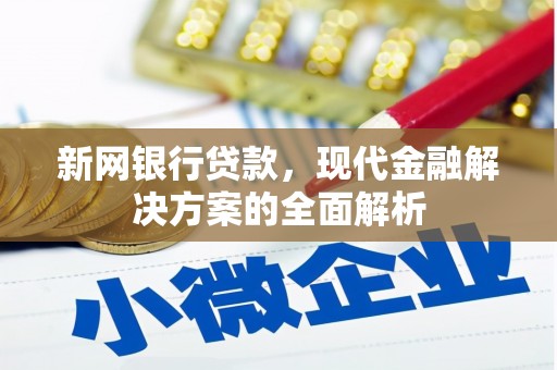 景德镇新网银行贷款，现代金融解决方案的全面解析