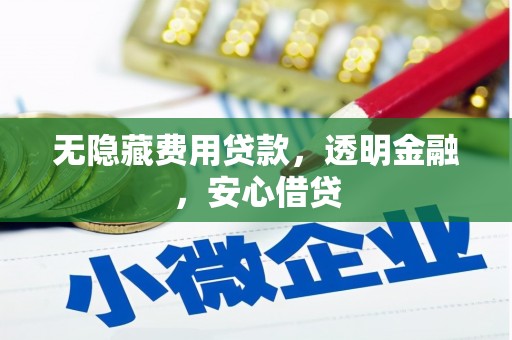 景德镇无隐藏费用贷款，透明金融，安心借贷