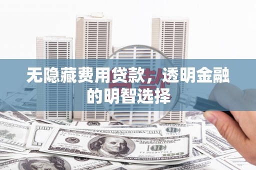 景德镇无隐藏费用贷款，透明金融的明智选择