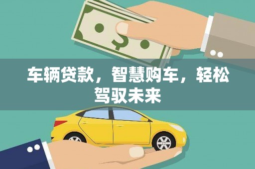 景德镇车辆贷款，智慧购车，轻松驾驭未来