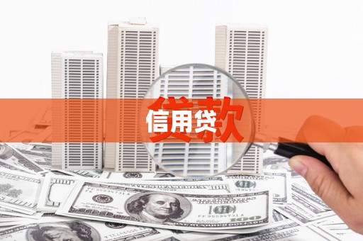 景德镇信用贷