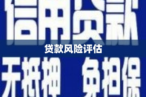 景德镇贷款风险评估
