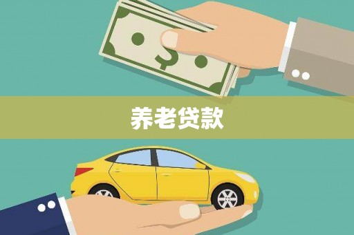 景德镇养老贷款