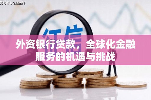 景德镇外资银行贷款，全球化金融服务的机遇与挑战