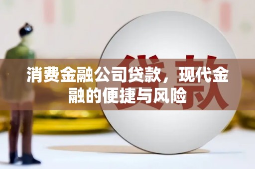 景德镇消费金融公司贷款，现代金融的便捷与风险